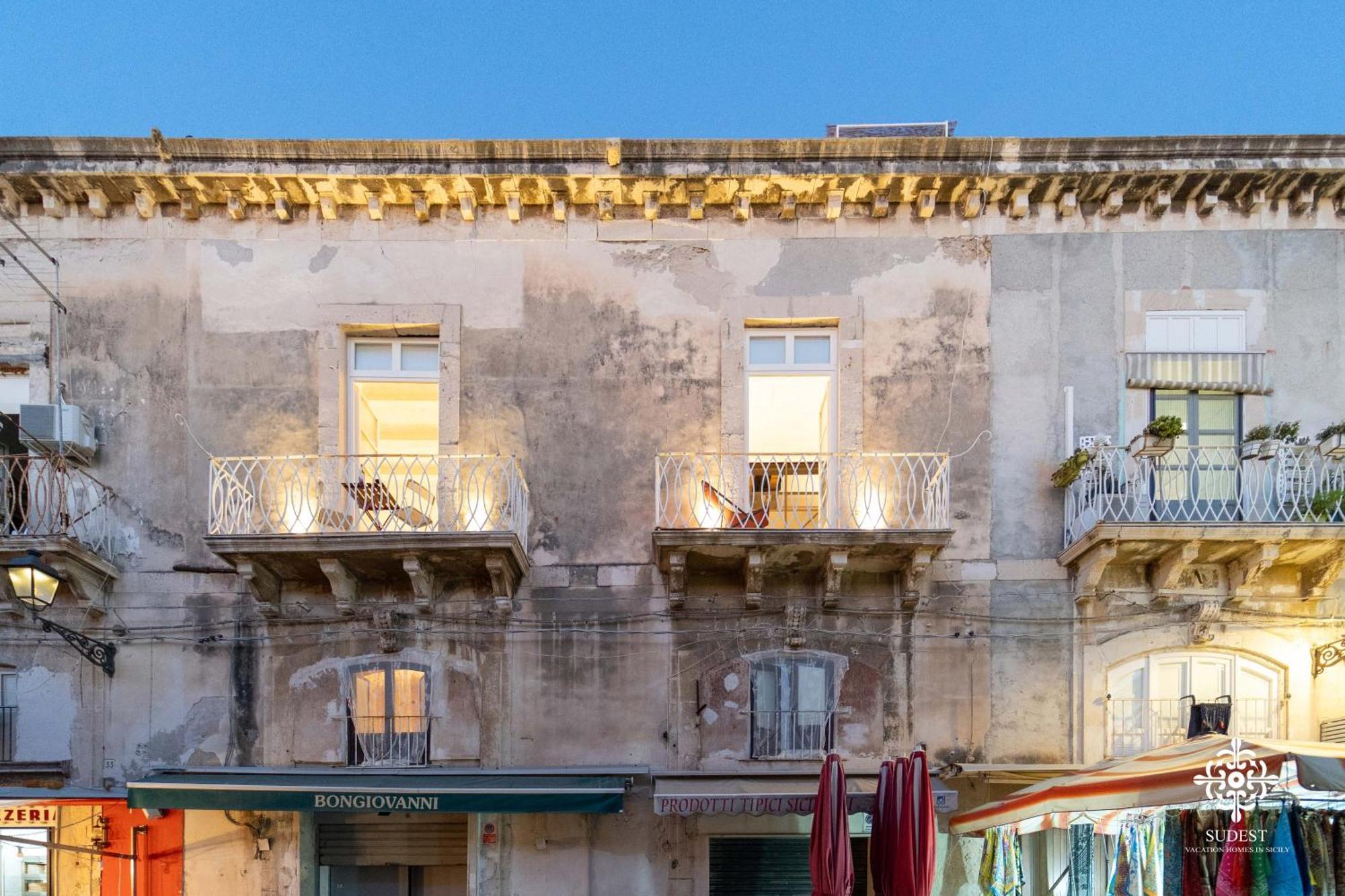 La Terrazza Sull'Antico Mercato Di Ortigia Syracuse ภายนอก รูปภาพ